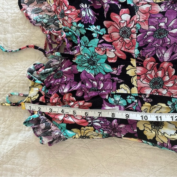 Lulu’s Dynah Black Floral Print Sleeveless Maxi Dress Small - Picture 14 of 17